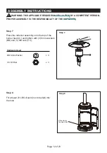 Preview for 13 page of Mosaic FSPTMV5004 Assembly Instructions & User Manual