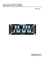 Mosaic QUANTIZER Manual preview