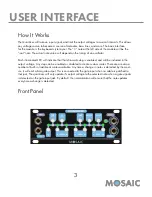 Предварительный просмотр 5 страницы Mosaic QUANTIZER Manual