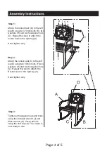 Предварительный просмотр 5 страницы Mosaic Rustic Star FSMVPT2035 Assembly Instructions & User Manual