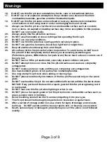 Preview for 4 page of Mosaic Wolfgang FSMVPT6026 Assembly Instructions & User Manual