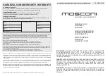 Предварительный просмотр 1 страницы Mosconi DSP6TO8 Owner'S Manual & Warranty