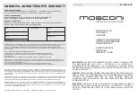 Предварительный просмотр 1 страницы Mosconi HLA-SUM Owner'S Manual