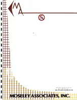 Preview for 1 page of Moseley MRC-1600 Manual