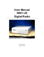 Preview for 1 page of Moseley NXE1-20 User Manual