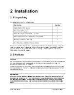 Preview for 15 page of Moseley NXE1-20 User Manual