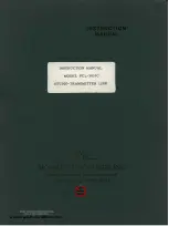 Moseley PCL-303/C Instruction Manual предпросмотр