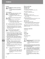 Preview for 92 page of Moser Type 1250 Operating Manual