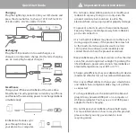 Предварительный просмотр 2 страницы Moshi ionbank 10K Important Notes & Instructions