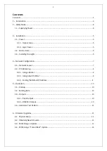 Preview for 2 page of Moss LED PixlArt 416 User Manual