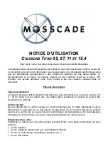 Preview for 1 page of Mosscade TITAN 5.4 User Manual