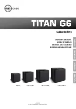 Preview for 1 page of Mosscade Titan 5.6 Owner'S Manual