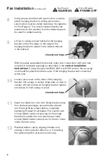 Preview for 7 page of Most Modern Fan FC-001 Installation Instructions And Owner'S Manual