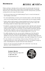 Preview for 15 page of Most Modern Fan FC-001 Installation Instructions And Owner'S Manual