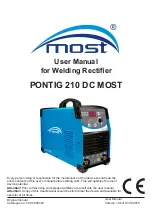 Most PONTIG 210 DC MOST User Manual preview