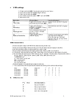 Предварительный просмотр 9 страницы Mostec M3605 Operating Manual