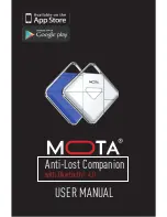 MOTA Anti-Lost Companion User Manual предпросмотр