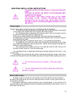 Preview for 11 page of Motan C15SPV 24MEFM Technical Instructions