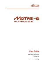 Предварительный просмотр 1 страницы Motas Motas-6 User Manual