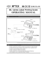 MoTEX ML series Operating Manual preview