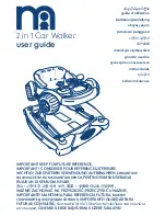 mothercare 2 in 1 Car Walker User Manual preview