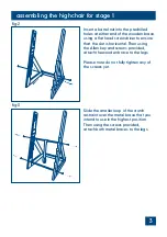 Предварительный просмотр 4 страницы mothercare adjust with me highchair User Manual