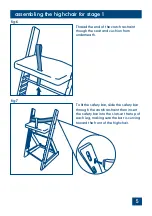 Предварительный просмотр 6 страницы mothercare adjust with me highchair User Manual