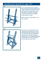 Предварительный просмотр 9 страницы mothercare adjust with me highchair User Manual