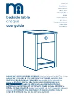 mothercare antique User Manual preview