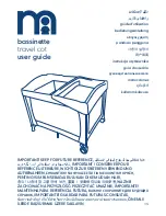 mothercare bassinette User Manual предпросмотр