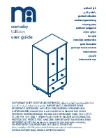 mothercare Carnaby Tallboy User Manual preview