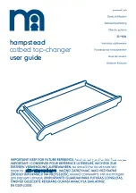 mothercare hampstead cotbed top-changer User Manual preview