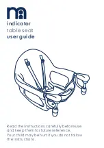 mothercare Indicator User Manual preview