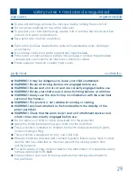 Preview for 29 page of mothercare my4 User Manual