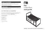 mothercare Pop Cabin Bed User Manual предпросмотр