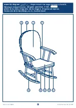 Предварительный просмотр 4 страницы mothercare rocking chair User Manual