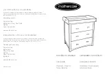 Предварительный просмотр 1 страницы mothercare stockholm dresser User Manual