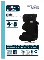 Mother's Choice glide Instruction Manual предпросмотр