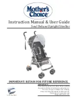 Preview for 1 page of Mother's Choice Soul Deluxe Instruction Manual & User Manual