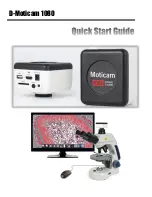 Motic D-Moticam 1080 Quick Start Manual preview
