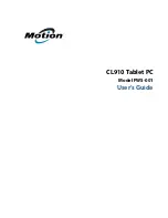 Motion Computing FWS-001 User Manual preview