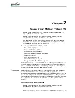 Preview for 35 page of Motion Computing LE1600 User Manual