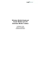 Preview for 1 page of Motion Computing Wireless Mobile Keyboard Installation Manual