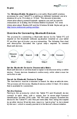 Preview for 7 page of Motion Computing Wireless Mobile Keyboard Installation Manual