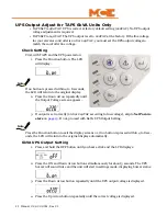 Preview for 28 page of Motion Control Engineering TAPS Manual