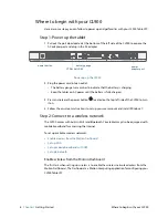 Preview for 14 page of Motion CL900 User Manual