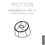 Preview for 11 page of Motion CM-17 Manual