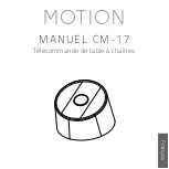 Preview for 21 page of Motion CM-17 Manual