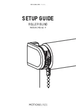 Preview for 1 page of Motion CMD-02-P Setup Manual