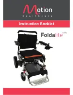 Preview for 1 page of Motion Foldalite Trekker Instruction Booklet